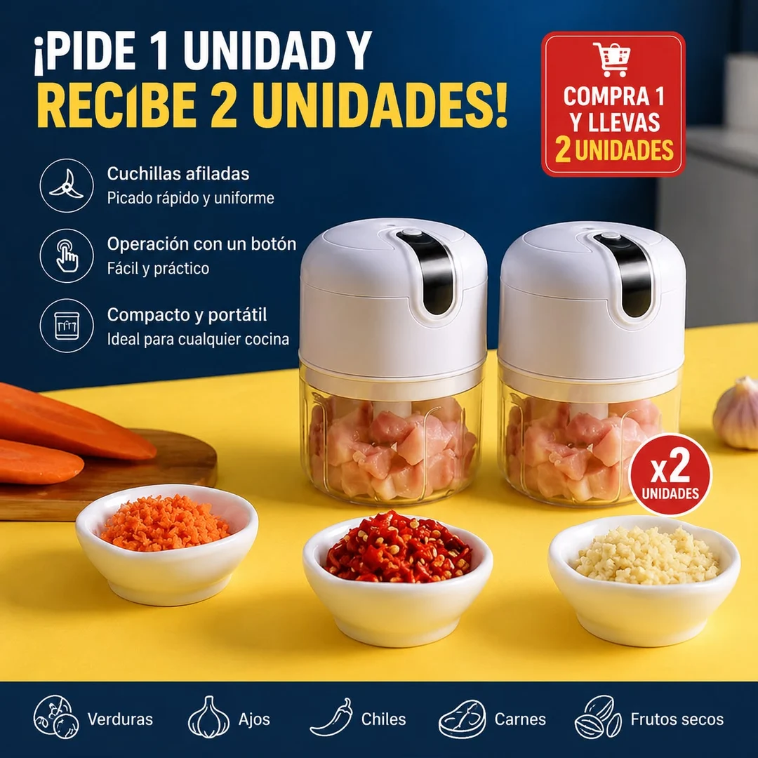 PICAMAX: las dos picadoras del pack